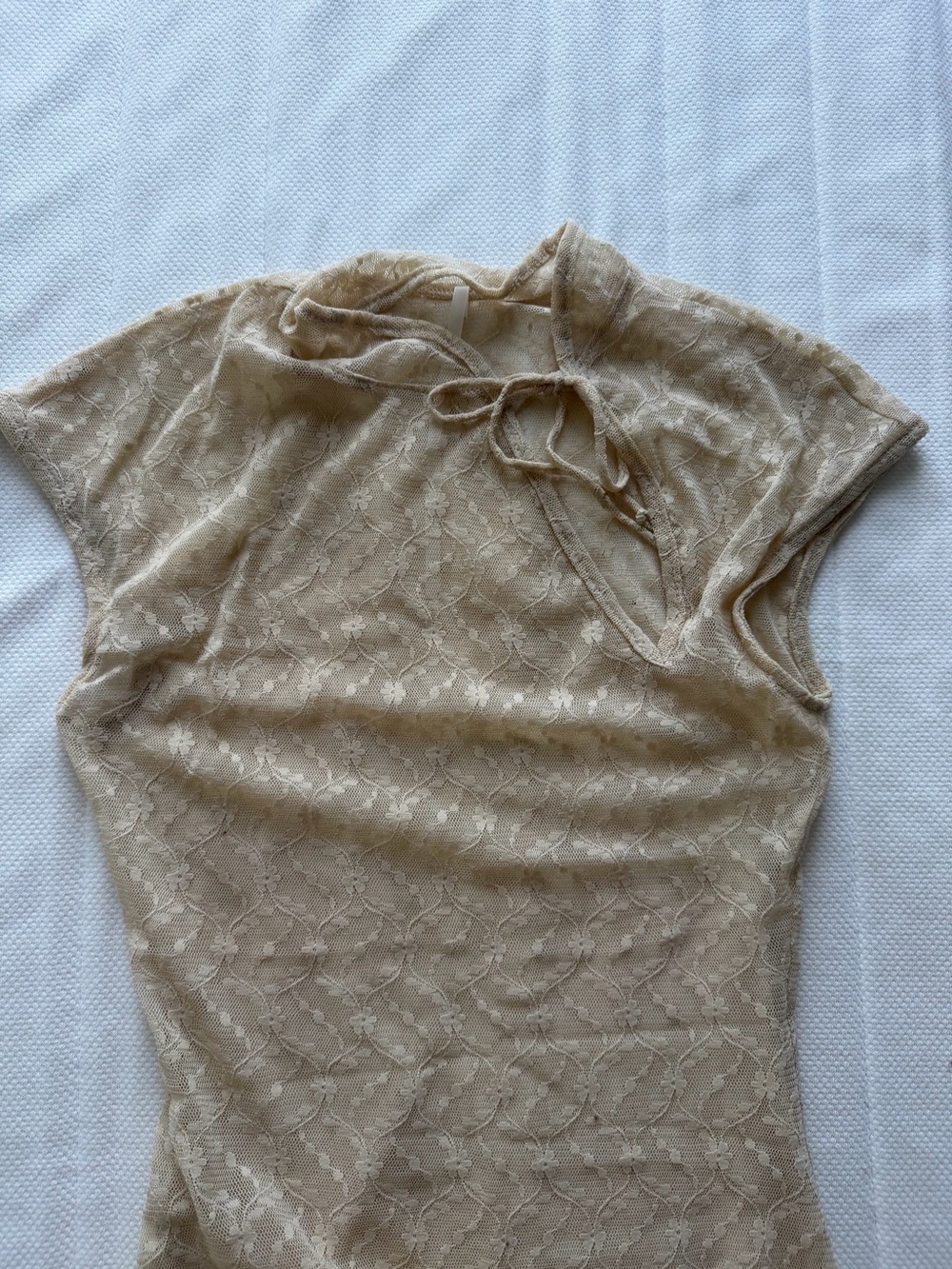 Are You Am I Bibi dress in nude - Picture 3 of 6